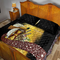Papua New Guinea Quilt Bed Set Independence Day Unique Style LT05 - Polynesian Pride