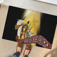 Papua New Guinea Rubber Doormat Independence Day Unique Style LT05 - Polynesian Pride