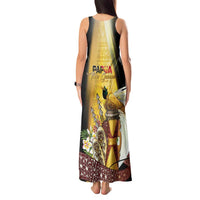 Papua New Guinea Tank Maxi Dress Independence Day Unique Style LT05 - Polynesian Pride