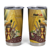 Papua New Guinea Tumbler Cup Independence Day Unique Style LT05 Gold - Polynesian Pride