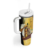 Papua New Guinea Tumbler With Handle Independence Day Unique Style LT05 - Polynesian Pride