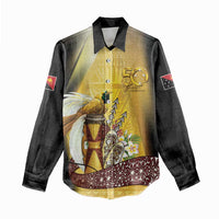 Papua New Guinea Women Casual Shirt Independence Day Unique Style LT05 - Polynesian Pride