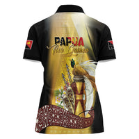 Papua New Guinea Women Polo Shirt Independence Day Unique Style LT05 - Polynesian Pride