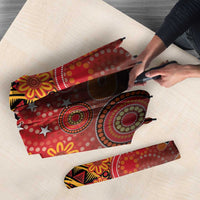 Papua New Guinea Umbrella Birds Of Paradise With Aboriginal Pattern LT05 - Polynesian Pride