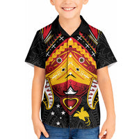 Papua New Guinea Independence Day Hawaiian Shirt Tribal Mask LT05 - Polynesian Pride