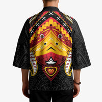 Papua New Guinea Independence Day Kimono Tribal Mask LT05 - Polynesian Pride