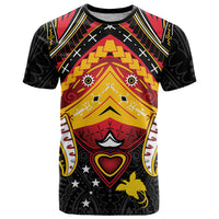 Papua New Guinea Independence Day T Shirt Tribal Mask LT05 Red - Polynesian Pride