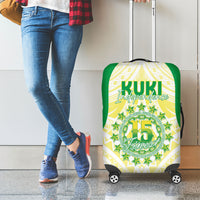 Kuki Independence 2026 Luggage Cover Cook Islands 15 Finest White Version