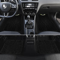 Hawaii Statehood Day Car Mats Kakau Pattern With Maile Pikake Honohono Lei
