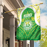 Kuki Independence 2026 Garden Flag Cook Islands 15 Finest Green Version