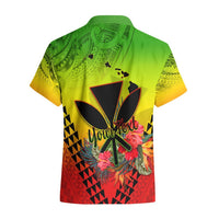 Personalized Hawaii Hawaiian Shirt Kakau Kanaka Maoli With Hibiscus Flowers LT05 - Polynesian Pride