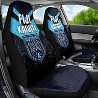Fiji Kaiviti Rugby Car Seat Cover Fiji Tapa Pattern LT05 - Polynesian Pride