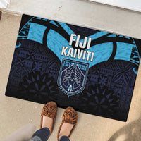 Fiji Kaiviti Rugby Rubber Doormat Fiji Tapa Pattern LT05 - Polynesian Pride