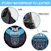 Fiji Kaiviti Rugby Spare Tire Cover Fiji Tapa Pattern LT05 - Polynesian Pride