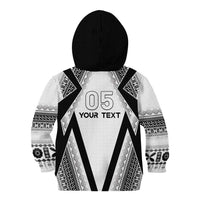 Custom Bula Fiji Football Kid Hoodie Go Champions - Polynesian Pride