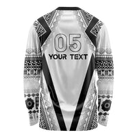 Custom Bula Fiji Football Long Sleeve Shirt Go Champions - Polynesian Pride