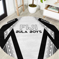 Bula Fiji Football Round Carpet Go Champions - Polynesian Pride