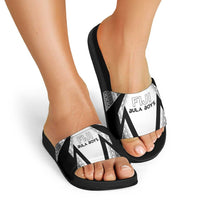 Bula Fiji Football Slide Sandals Go Champions - Polynesian Pride