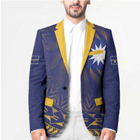 Nauru Angam Day Blazer Polynesian Tribal Pattern Unique Style - Polynesian Pride