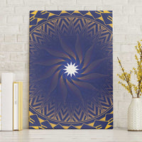 Nauru Angam Day Canvas Wall Art Polynesian Tribal Pattern Unique Style - Polynesian Pride