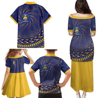 Nauru Angam Day Family Matching Puletasi and Hawaiian Shirt Polynesian Tribal Pattern Unique Style - Polynesian Pride