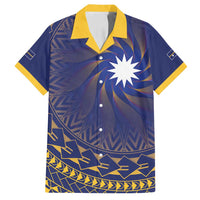 Nauru Angam Day Family Matching Summer Maxi Dress and Hawaiian Shirt Polynesian Tribal Pattern Unique Style - Polynesian Pride