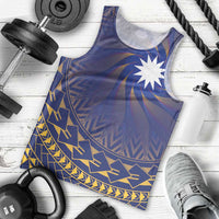 Nauru Angam Day Men Tank Top Polynesian Tribal Pattern Unique Style - Polynesian Pride
