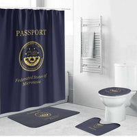 Federated States Of Micronesia Bathroom Set FSM Passport - Polynesian Pride