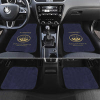 Federated States Of Micronesia Car Mats FSM Passport LT05 Set 4pcs Navy - Polynesian Pride