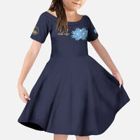 Personalised Federated States Of Micronesia Family Matching Summer Maxi Dress and Hawaiian Shirt FSM Passport - Polynesian Pride