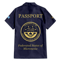 Personalised Federated States Of Micronesia Family Matching Summer Maxi Dress and Hawaiian Shirt FSM Passport - Polynesian Pride