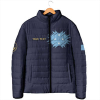 Personalised Federated States Of Micronesia Padded Jacket FSM Passport - Polynesian Pride