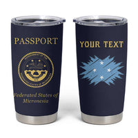 Personalised Federated States Of Micronesia Tumbler Cup FSM Passport - Polynesian Pride