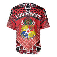 Personalised Tonga Constitution Day Baseball Jersey 150 Years Jubilee - Polynesian Pride