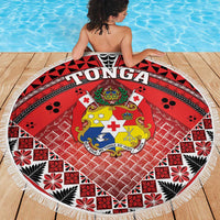 Tonga Constitution Day Beach Blanket 150 Years Jubilee - Polynesian Pride