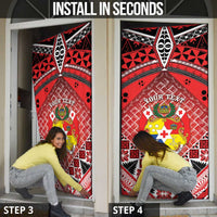 Personalised Tonga Constitution Day Door Cover 150 Years Jubilee - Polynesian Pride