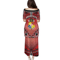 Personalised Tonga Constitution Day Family Matching Puletasi and Hawaiian Shirt 150 Years Jubilee - Polynesian Pride