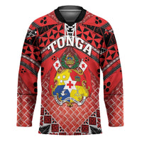 Personalised Tonga Constitution Day Hockey Jersey 150 Years Jubilee - Polynesian Pride