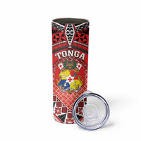 Personalised Tonga Constitution Day Skinny Tumbler 150 Years Jubilee - Polynesian Pride
