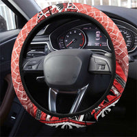 Tonga Constitution Day Steering Wheel Cover 150 Years Jubilee - Polynesian Pride