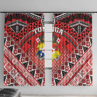Tonga Constitution Day Window Curtain 150 Years Jubilee - Polynesian Pride