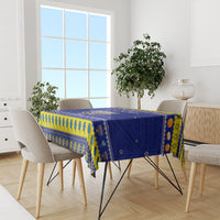 Polynesia Christmukkah Tablecloth Menorah With Polynesian Tribal Pattern LT05 - Polynesian Pride