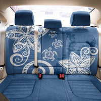 Polynesia Back Car Seat Cover Blue Tribal Turtle Floral Pattern LT05 - Polynesian Pride