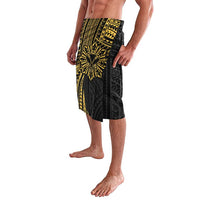 Hawaii And Philippines Lavalava Kanaka Maoli With Tribal Sun Together Gold LT05 - Polynesian Pride