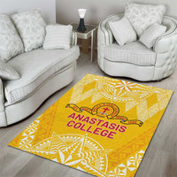 Anastasis College Area Rug Tonga Ngatu Pattern LT05 - Polynesian Pride