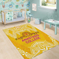 Anastasis College Area Rug Tonga Ngatu Pattern LT05 - Polynesian Pride