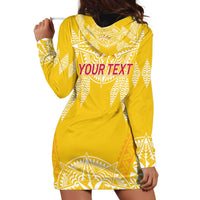 Personalised Anastasis College Hoodie Dress Tonga Ngatu Pattern LT05 - Polynesian Pride