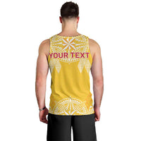 Personalised Anastasis College Men Tank Top Tonga Ngatu Pattern LT05 - Polynesian Pride