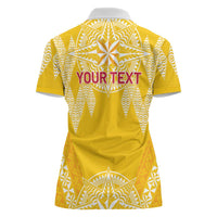 Personalised Anastasis College Women Polo Shirt Tonga Ngatu Pattern - Polynesian Pride