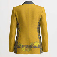 Tonga Anastasis College Blazer Tongan Ngatu Kupesi Pattern LT05 - Polynesian Pride